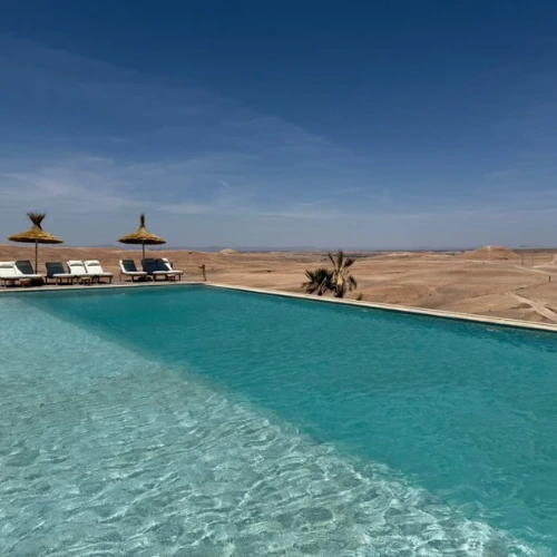 day pass oriom dome, piscine agafay,
